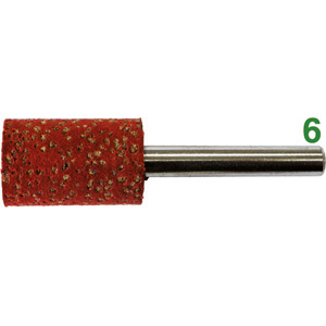 7870A - MOLE ABRASIVE CON SUPPORTO IN GOMMA DURA - Prod. SCU